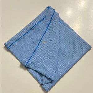 lululemon athletica Light Blue Woven Scarf/Wrap